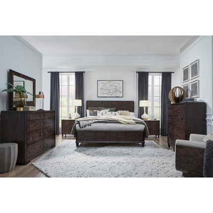 Magnussen Home Rowan Espresso Panel Bed