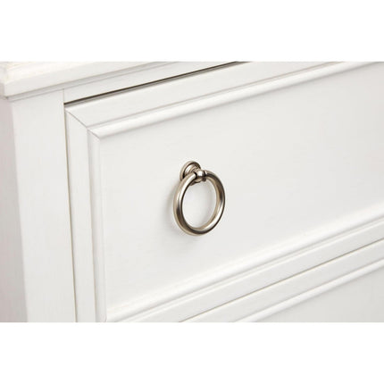 Magnussen Home Juniper Hill Whisper White Panel Storage Bed