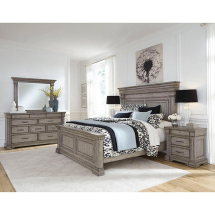 Pulaski Furniture Madison Ridge Heritage Taupe Panel Bed