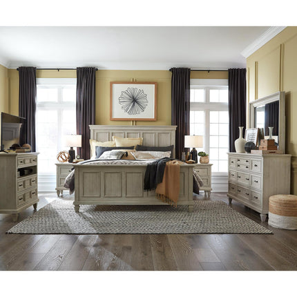 Magnussen Home Newport Alabaster Bed