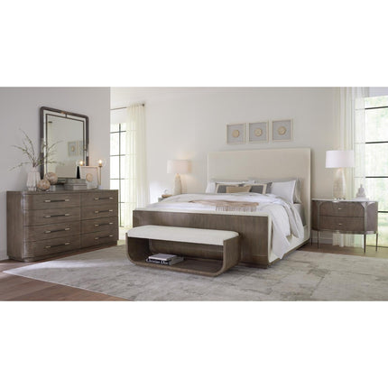 Hooker Furniture Modern Mood Upholstered Panel Bed