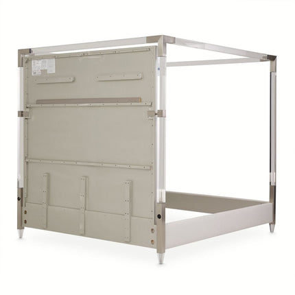 Michael Amini Penthouse Bed - Ash Gray